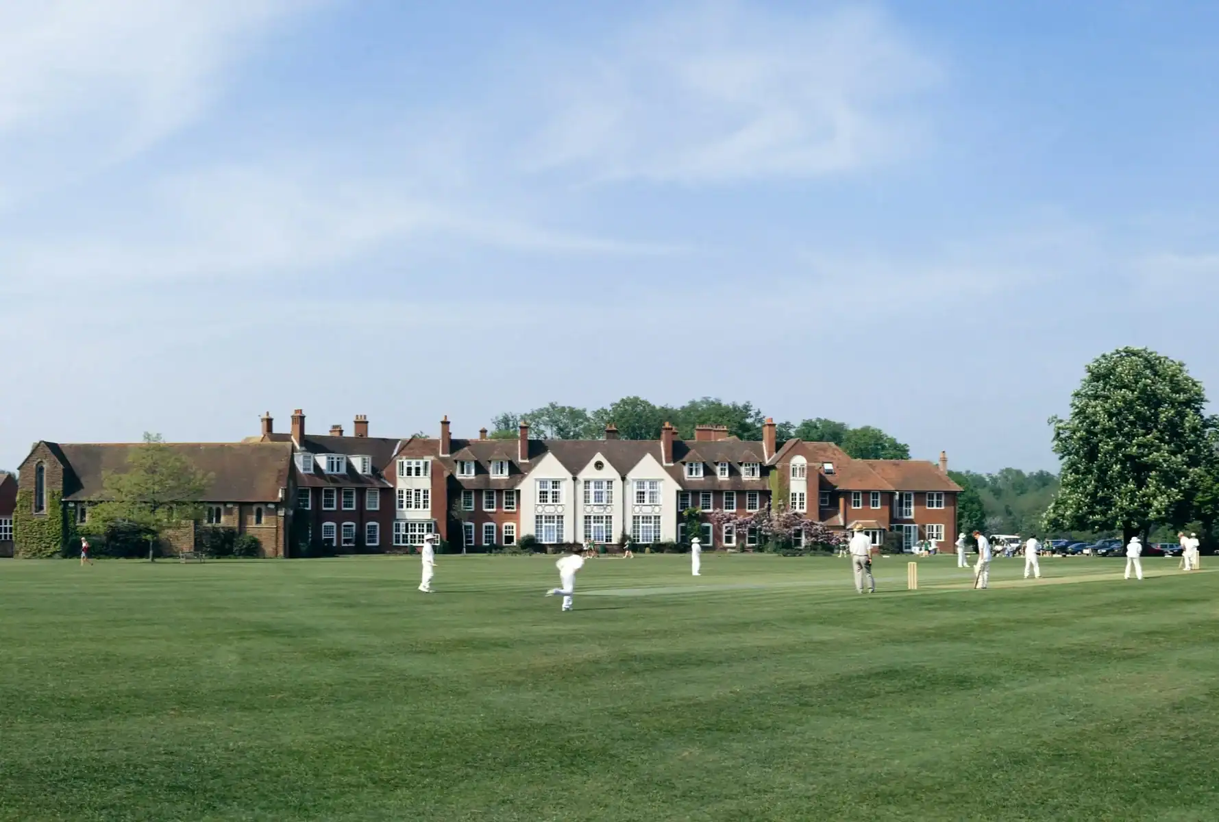 curso academico en internado Highfield school hockey